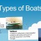 Types of Boats – Infographic