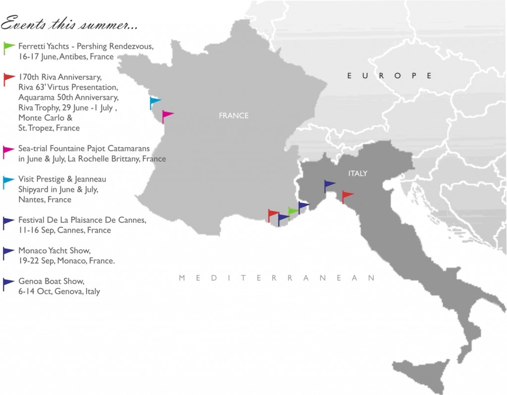 Events this summer - July 2012