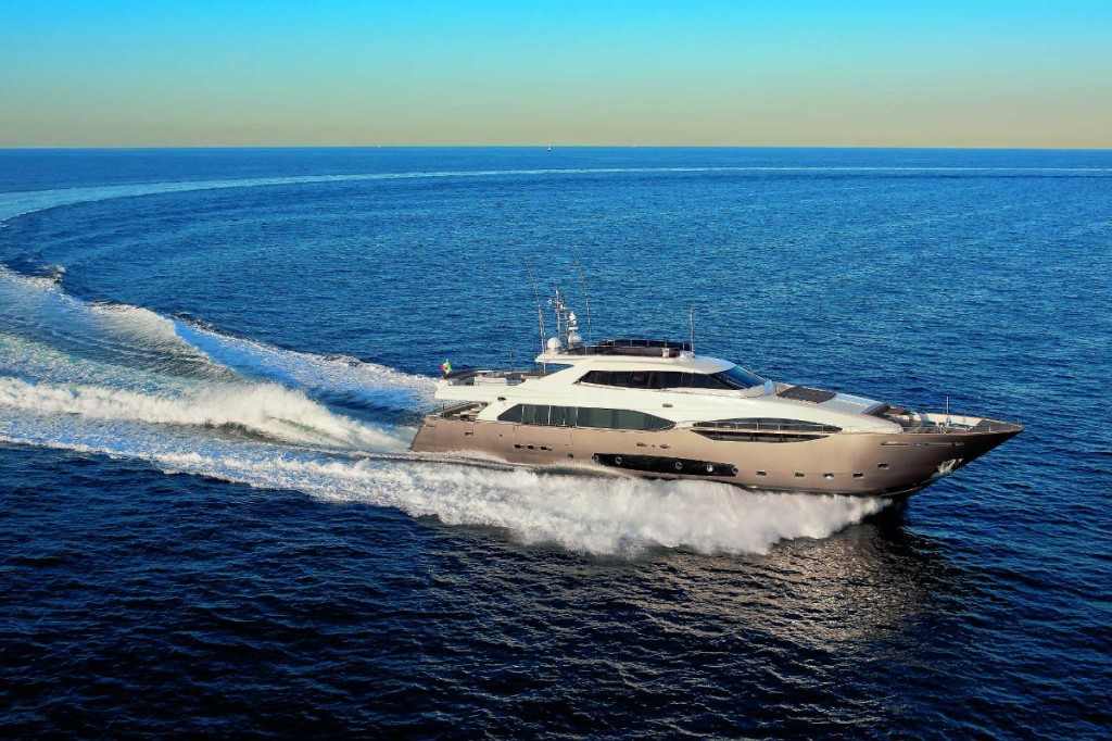 Ferretti Custom Line 124 launch