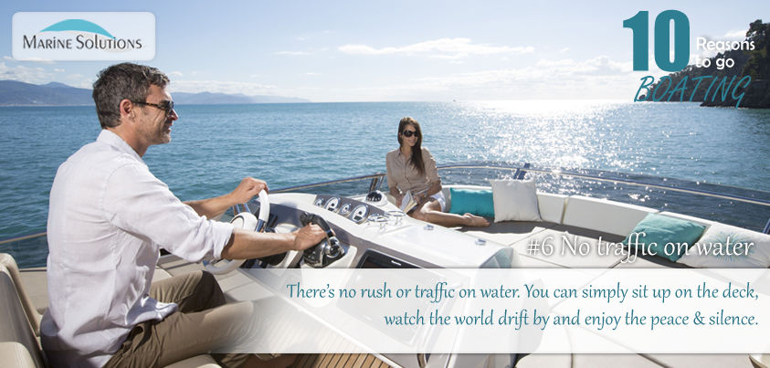 no traffic on water