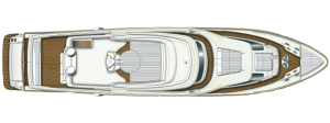 Ferretti Navetta 33 Crescendo layout