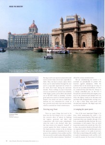 Gautama Dutta yachting India