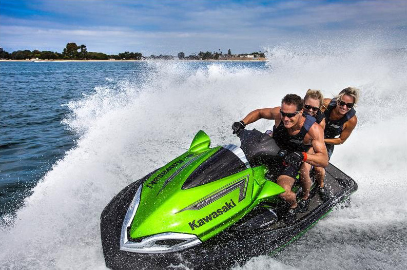 Top speed with the new 2015 Jet Ski Ultra 310LX The most powerful Jet