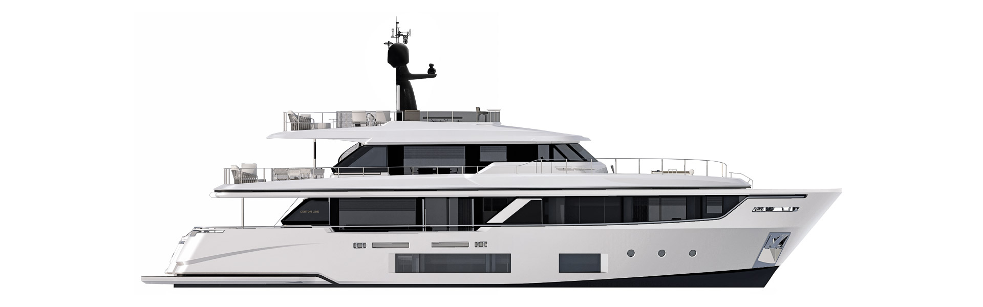 Custom Line Navetta 30 Yacht For Sale In India Layout Profile