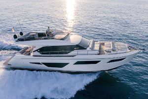 Ferretti Yachts 580 motor yacht for sale in India