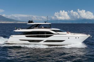 Ferretti Yachts 860 motor yacht for sale in India