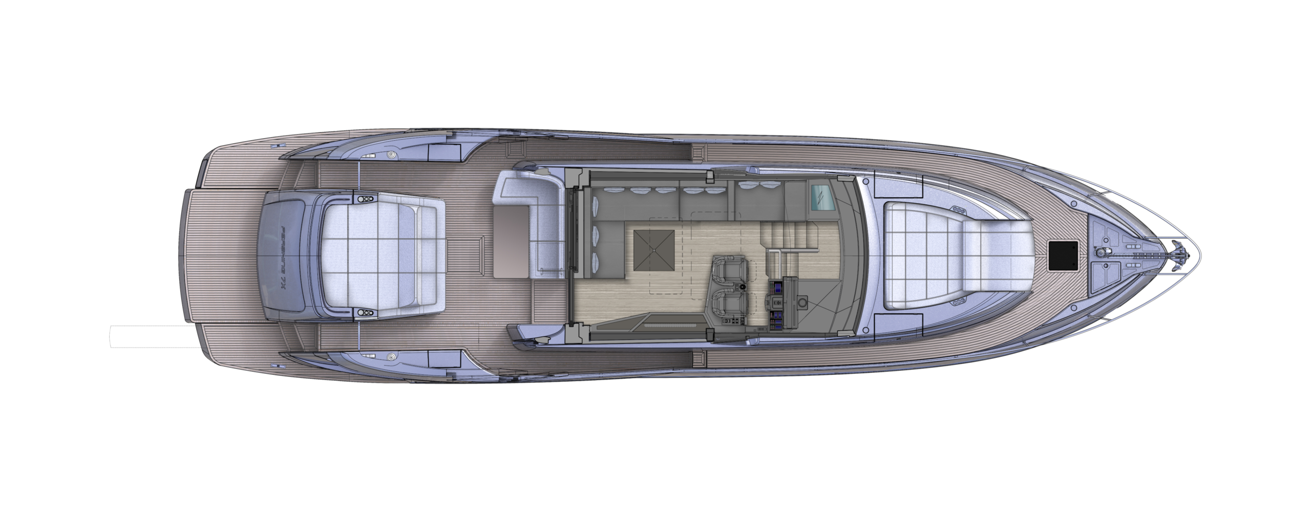 Pershing-7X-Yacht-For-Sale-In-India Main Deck