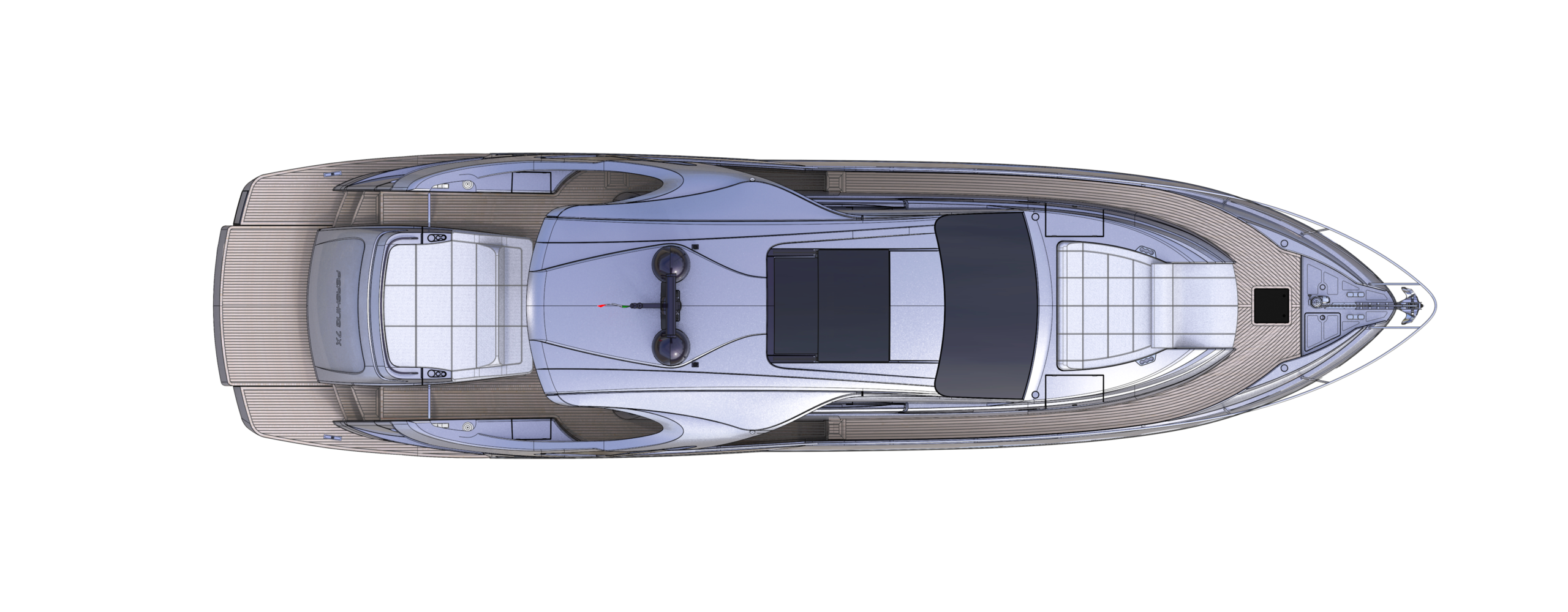 Pershing-7X-Yacht-For-Sale-In-India Sun Deck