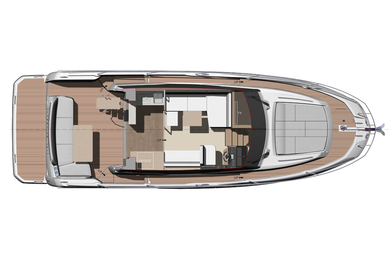 Prestige 420 Yacht For Sale In India Layout 1