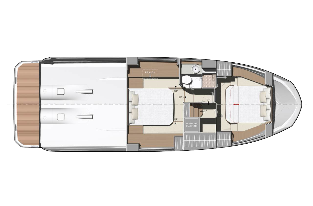 Prestige 420 Yacht For Sale In India Layout 3
