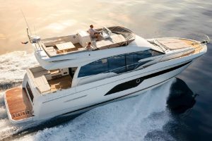 Prestige 520 motor yacht for sale in India
