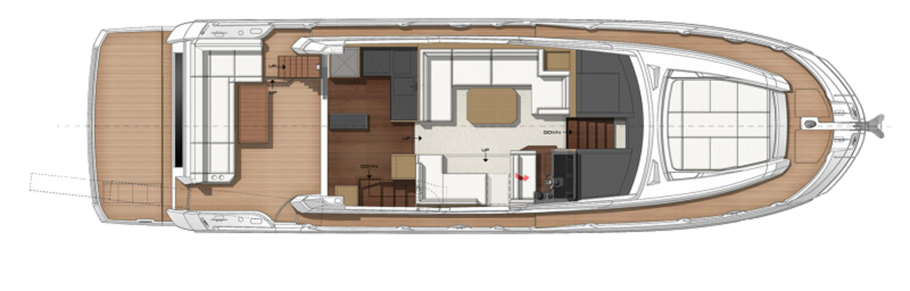 Prestige 520 Yacht For Sale In India Layout 3