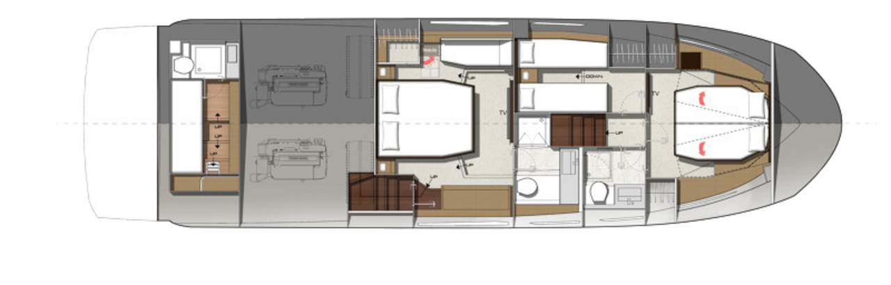 Prestige 520 Yacht For Sale In India Layout 4