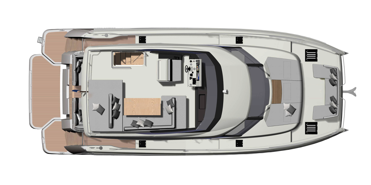 Prestige M48 Yacht For Sale In India Layout 2
