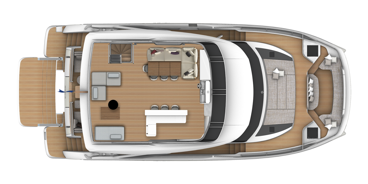 Prestige M8 EVO Yacht For Sale In India Layout 1