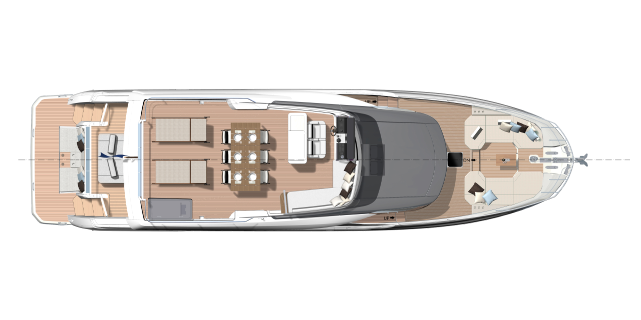 Prestige X60 Yacht For Sale In India Layout 2