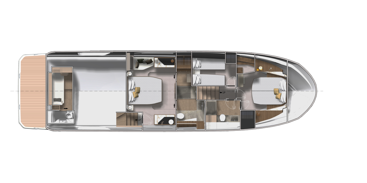 Prestige X60 Yacht For Sale In India Layout 3