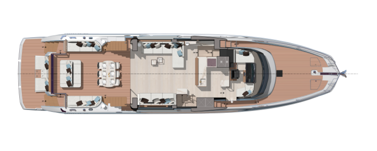 Prestige X70 Yacht For Sale In India Layout 1