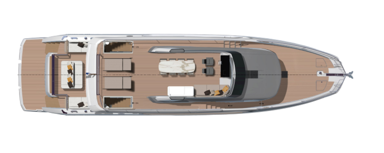 Prestige X70 Yacht For Sale In India Layout 6