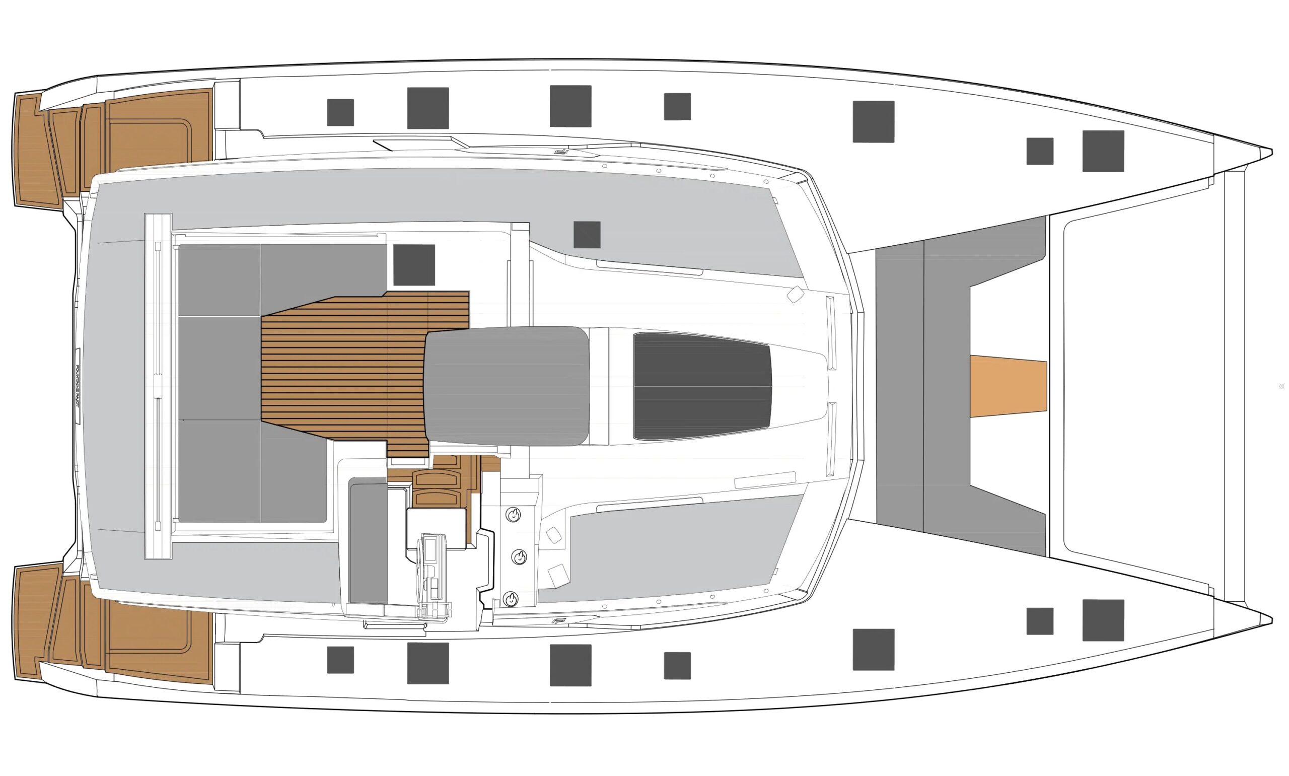 Fountaine Pajot Catamaran 51Yacht For Sale In India Layout 1