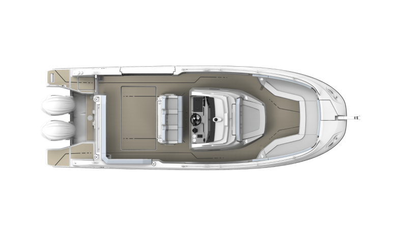 Jeanneau Cap Camarat 9.0 CC Serie2 Yacht For Sale In India Layout (2)