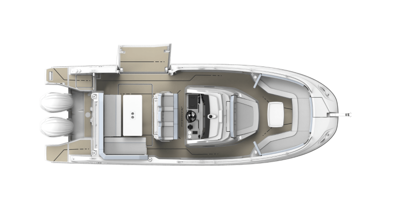 Jeanneau Cap Camarat 9.0 CC Serie2 Yacht For Sale In India Layout (3)