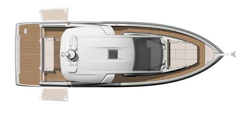 Jeanneau DB37 IB Yacht For Sale In India Layout (4)