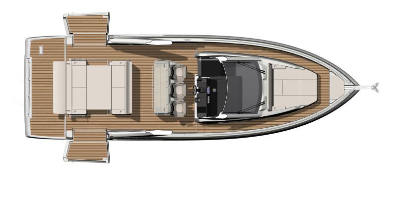 Jeanneau DB37 IB Yacht For Sale In India Layout (5)