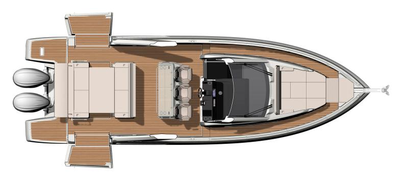 Jeanneau DB37 OB Yacht For Sale In India Layout (1)