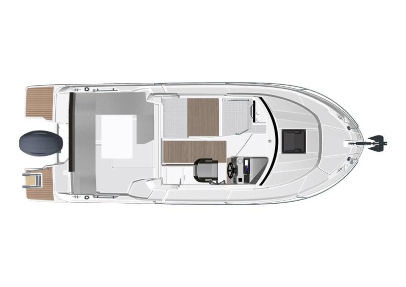 Jeanneau Merry Fisher 695 Yacht For Sale In India Layout (3)