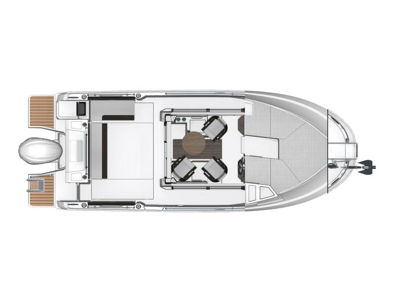 Jeanneau Merry Fisher 795 Sport Yacht For Sale In India Layout (3)