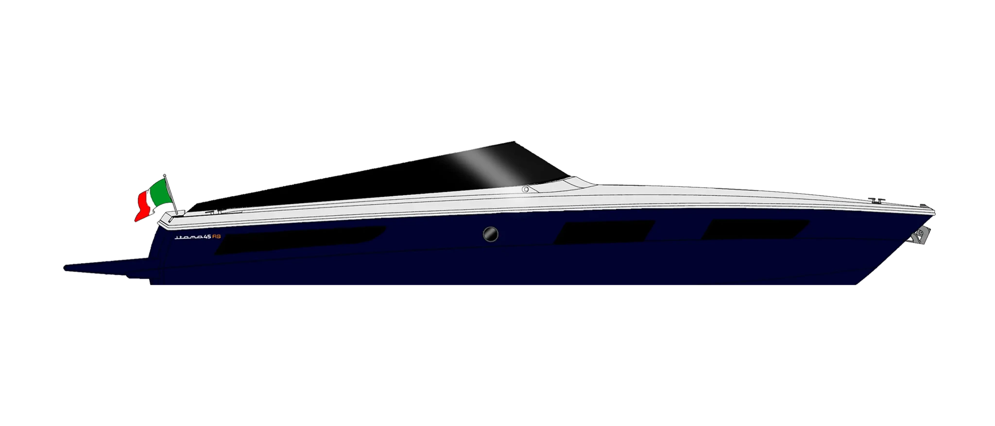 Itama 45RS Yacht For Sail In India Layout Profile