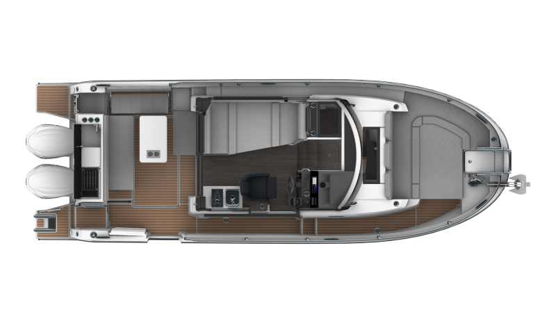 Jeanneau Merry Fisher 895 Sport Yacht For Sale In India Layout (1)