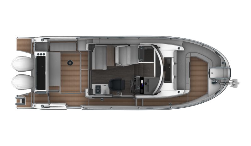 Jeanneau Merry Fisher 895 Sport Yacht For Sale In India Layout (3)