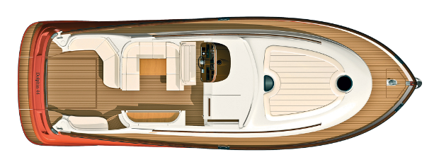Mochi Craft Dolphin 44' Yacht For Sale In India Layout Main Deck