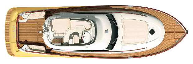 Mochi Craft Dolphin 54' Fly Yacht For Sale In India Layout Flybridge