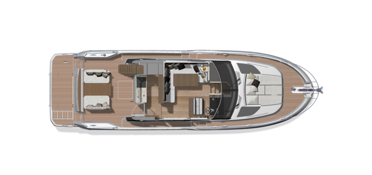Prestige F4.9 Yacht For Sale In India Layout 3