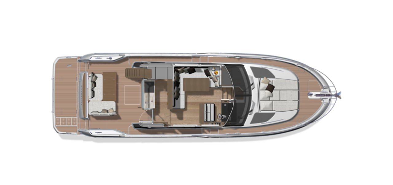 Prestige F4.9 Yacht For Sale In India Layout 4