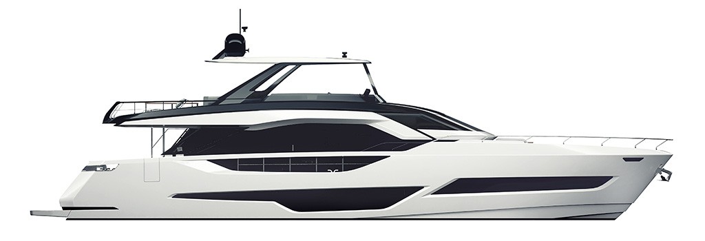 Ferretti Yachts 800 New Yatch For Sale In India Layout