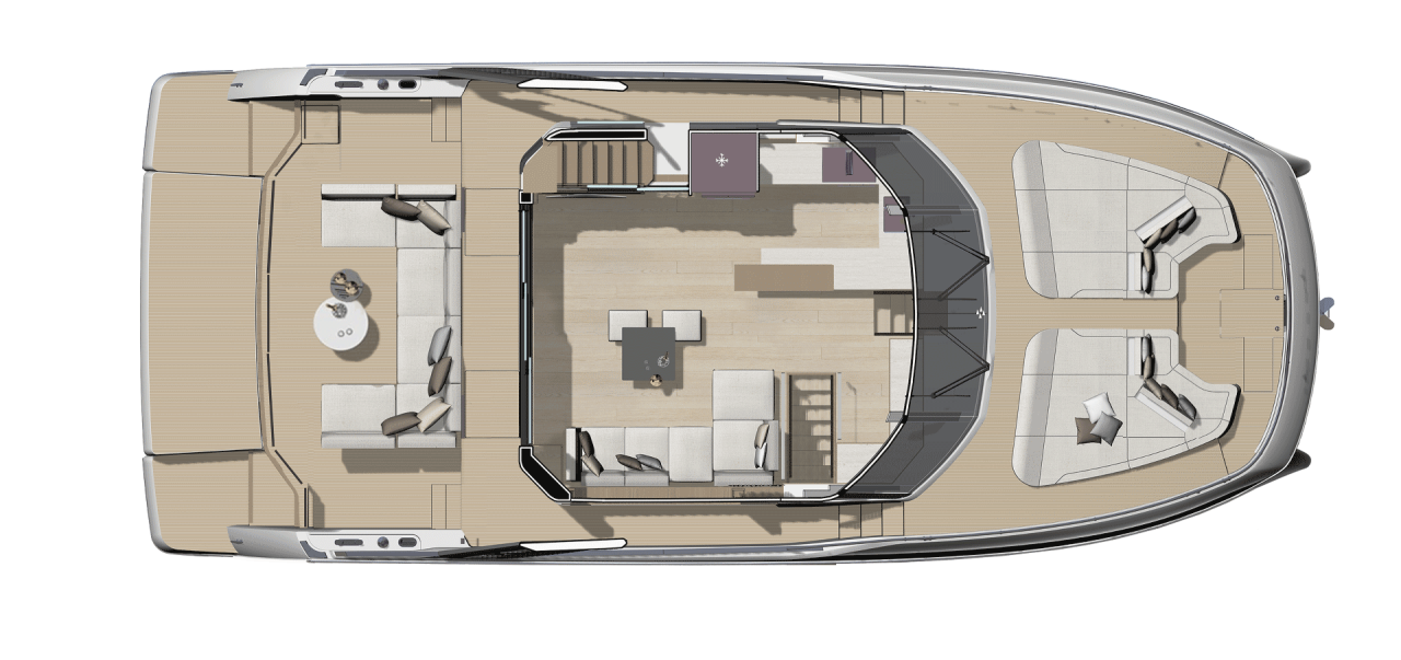 Prestige M7 Yacht For Sale In India Layout 3