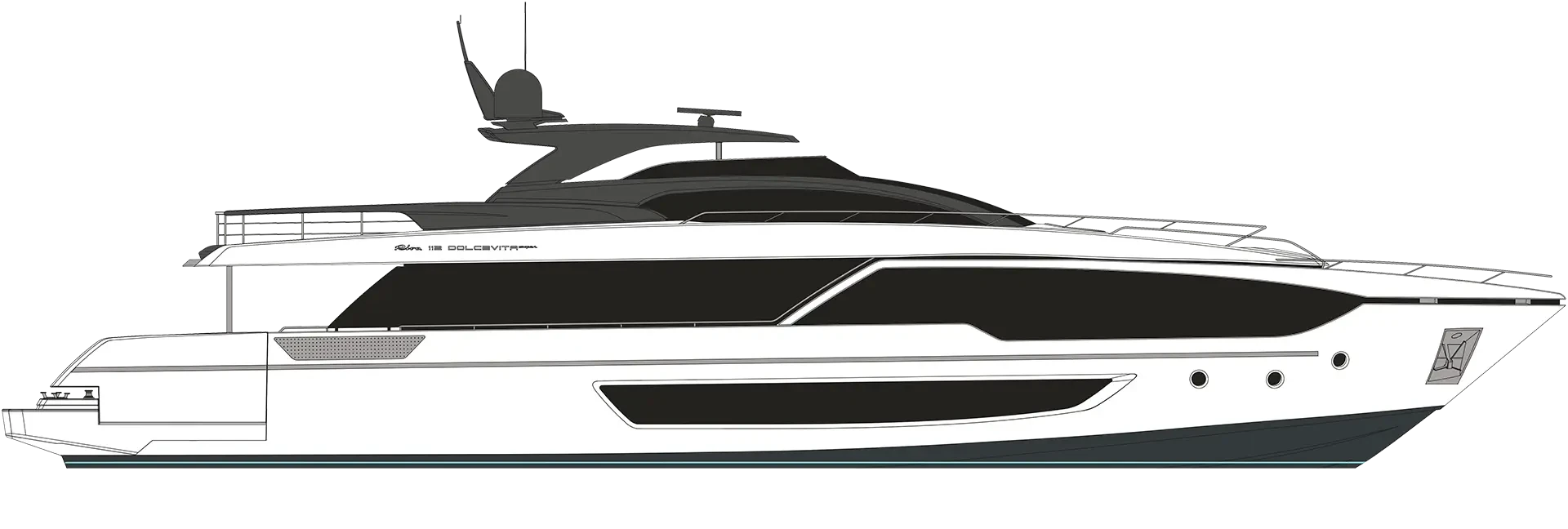 Riva 112' Dolcevita Super New Yacht For Sale In India Layout 1