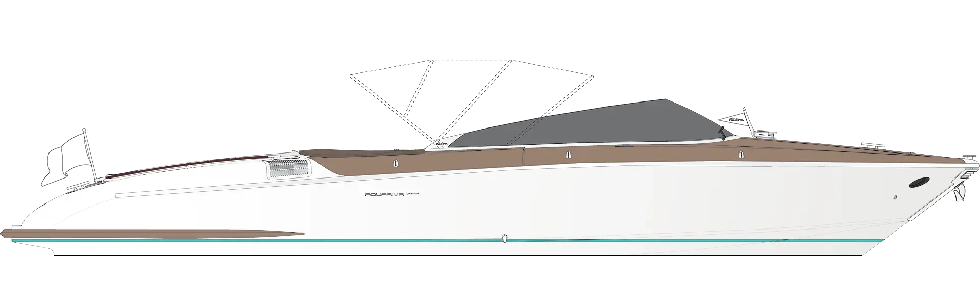 Riva Aquariva Special New Yacht For Sale In India Layout Profile