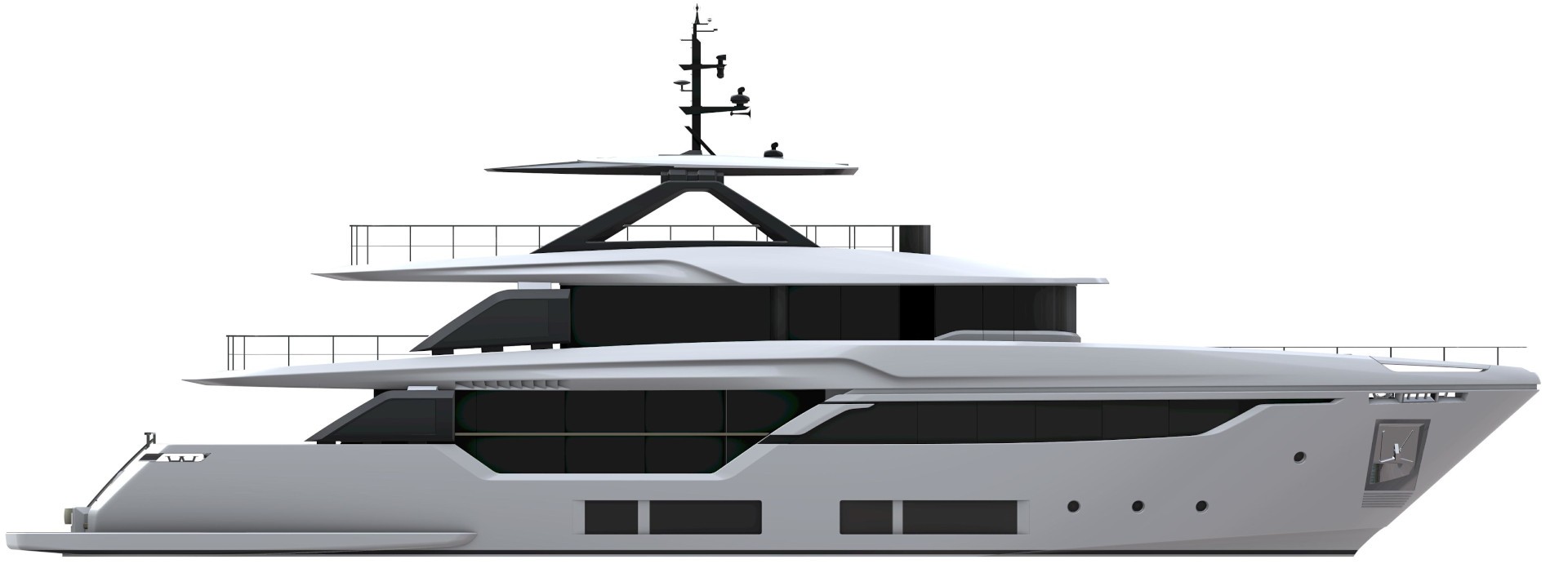 Custom Line Navetta 35 Project Yacht For Sale In India Layout Profile