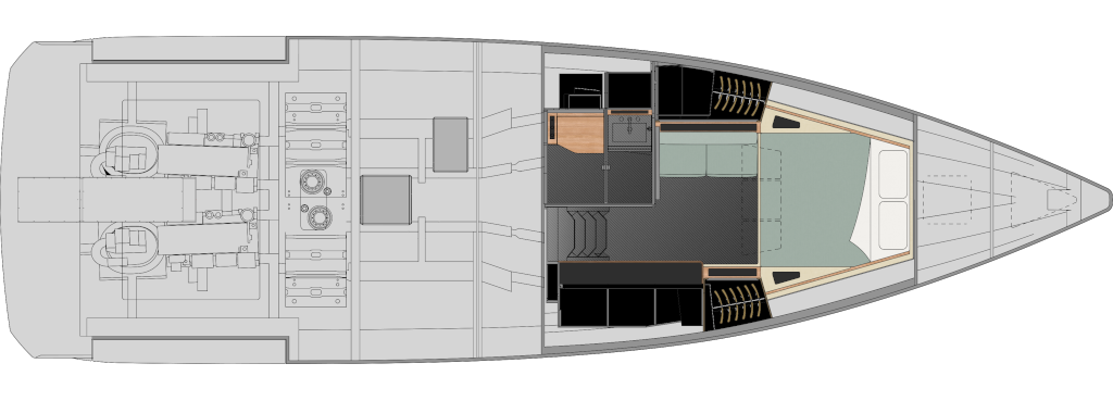 wallypower50 Yacht For Sale In India Layout Optional Lower Deck