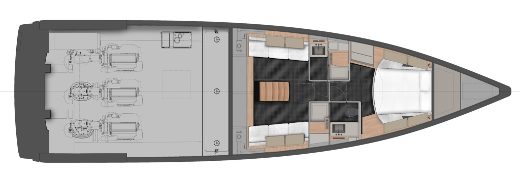 wallypower58 Yacht For Sale In India Layout Standard 4