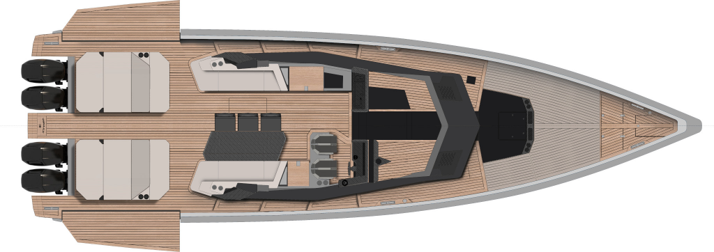 wallypower58X Yacht For Sale In India Layout Standard Main Deck