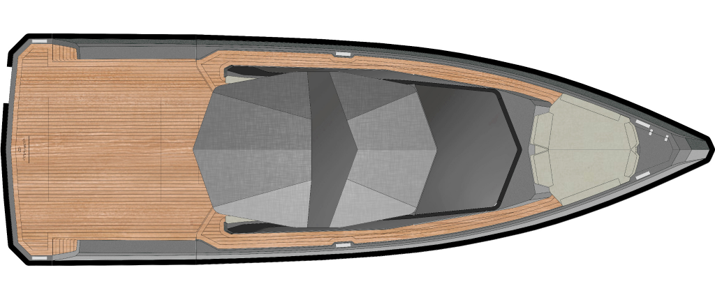wallytender43 Yacht For Sale In India Layout 2