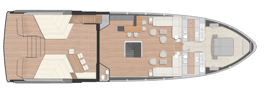 wallywhy200 Yacht For Sale In India Layout Optional Show Kitchen Version