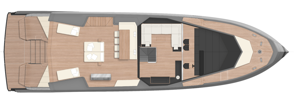 wallywhy200 Yacht For Sale In India Layout Standard Upper Deck