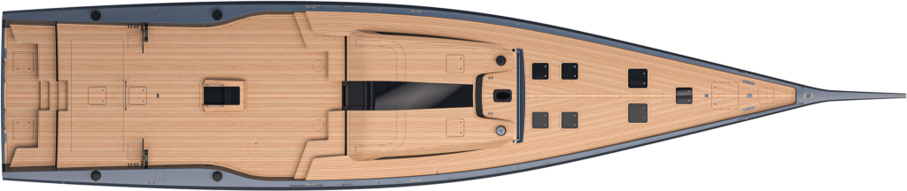 wallywind110 Yacht For Sale In India Layout Standard Main Deck - Performance